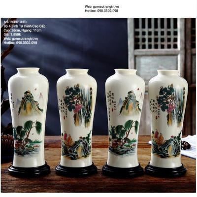 BỘ 4 BÌNH TỨ THI NHÂN TRUNG QUỐC - BỘ 4 BÌNH TỨ CẢNH CAO CẤP - BỘ 4 MÙA CAO CẤP